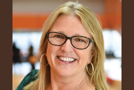 Amy Harrison MA &rsquo;92. Link to her story